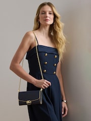 Lauren Ralph Lauren Adair Leather Crossbody Clutch - Image 2 of 7