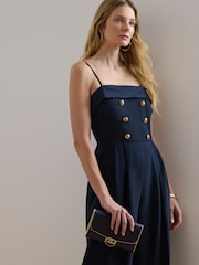 Lauren Ralph Lauren Adair Leather Crossbody Clutch - Image 3 of 7
