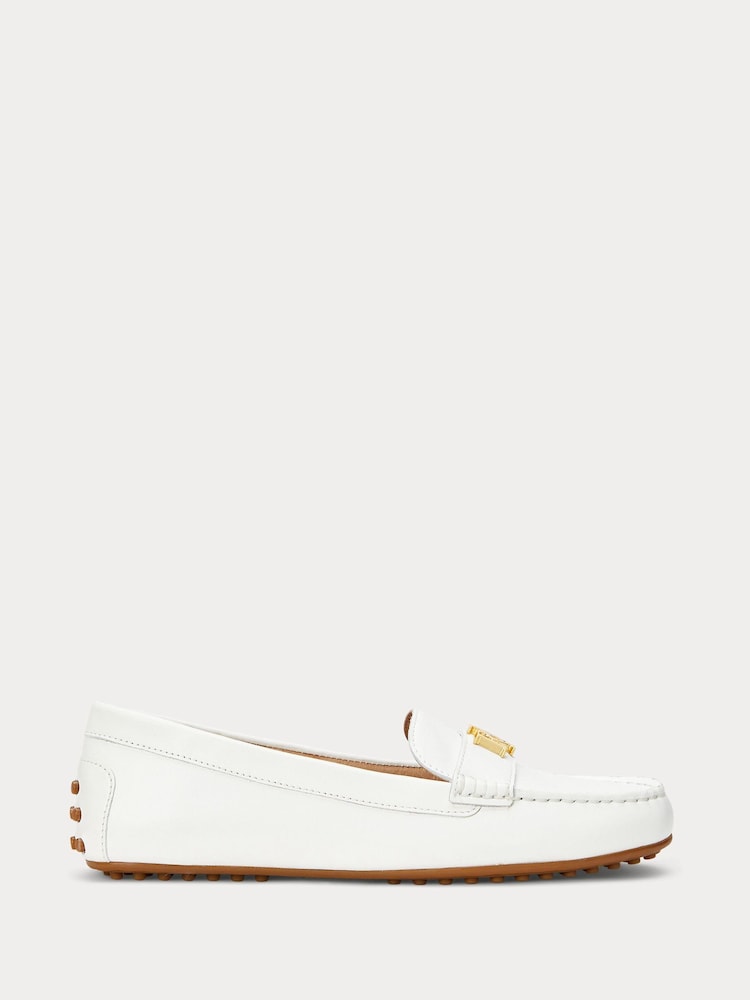 Blanco - Mocasines de cuero nappa Barnsbury de Lauren Ralph Lauren - Imagen 2 de 4 Blanco - Mocasines de cuero nappa Barnsbury de Lauren Ralph Lauren - Imagen 2 de 4