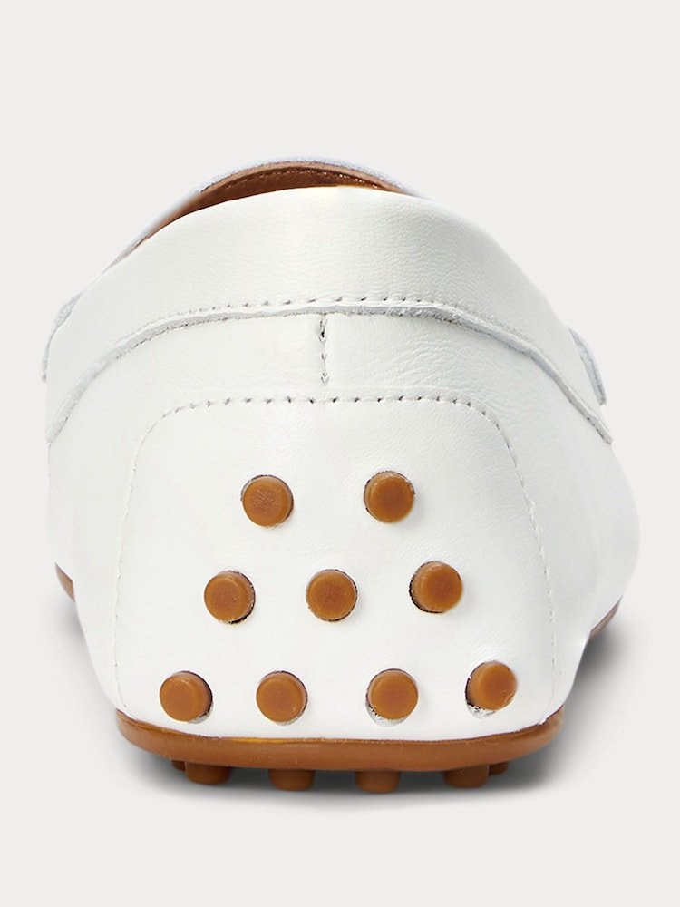 Lauren Ralph Lauren Barnsbury Nappa Leather Loafers Shoes - Image 4 of 4