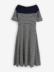 Lauren Ralph Lauren Striped Cotton Midi Dress - Image 9 of 9