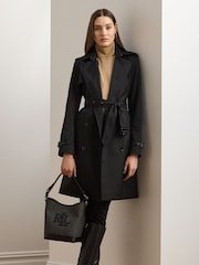 Lauren Ralph Lauren Double-Breasted Cotton-Blend Trench Coat - Image 5 of 10