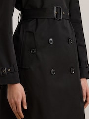 Lauren Ralph Lauren Double-Breasted Cotton-Blend Trench Coat - Image 7 of 10