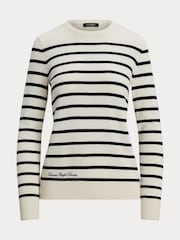 Lauren Ralph Lauren Shavonne Nautical Stripe Kniited Jumper - Image 5 of 5