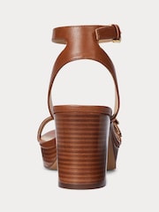 Maro - Sandale din piele cu toc și platformă Lauren Ralph Lauren Melissah - Imaginea 3 din 4