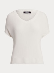 Lauren Ralph Lauren Emari Short Sleeve Knit Jumper - Image 8 of 8