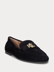 Lauren Ralph Lauren Averi Suede Leather Loafers - Image 1 of 4