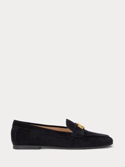 Lauren Ralph Lauren Averi Suede Leather Loafers - Image 2 of 4