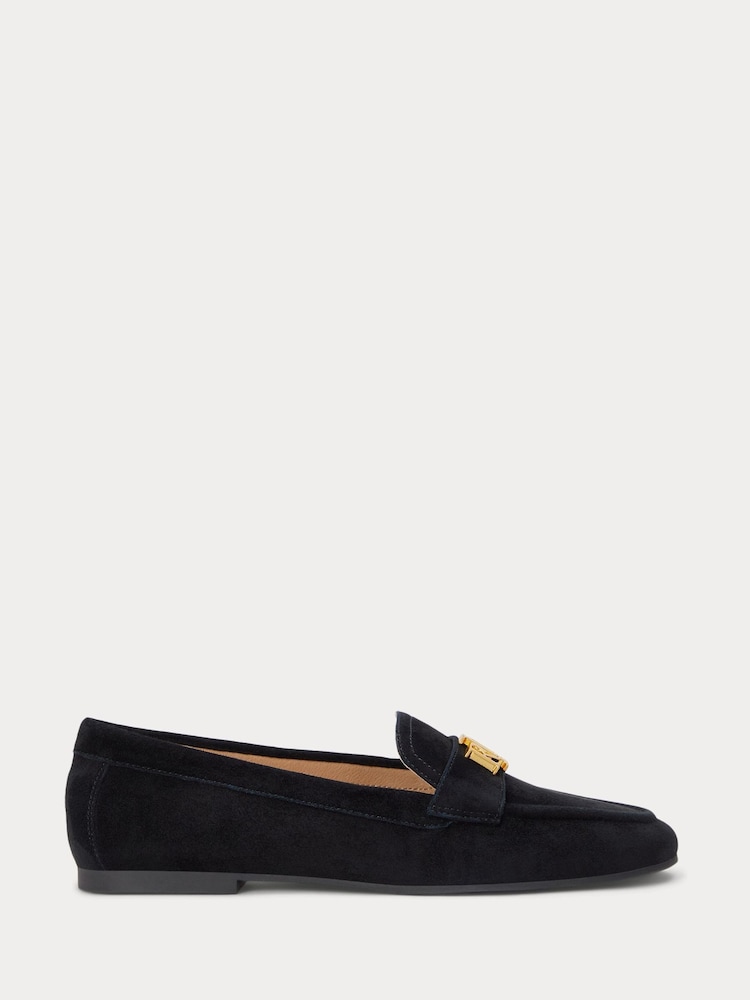 Lauren Ralph Lauren Averi Suede Leather Loafers - Image 2 of 4