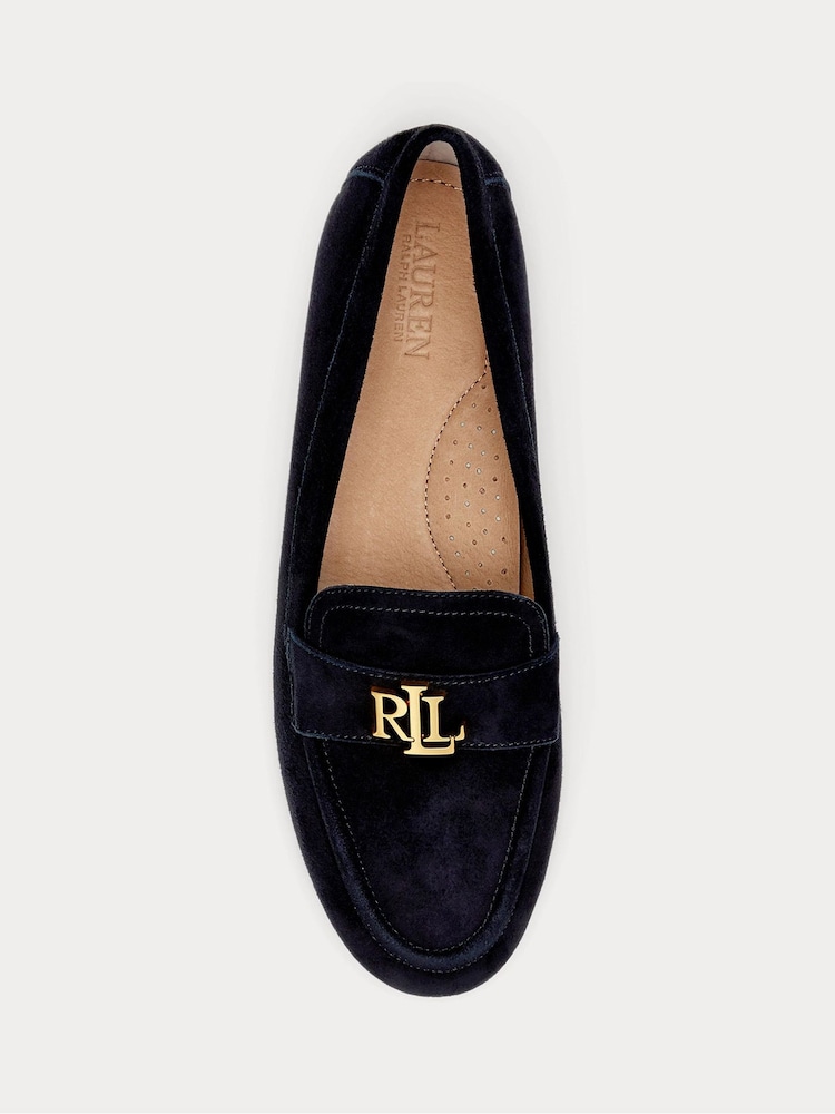 Lauren Ralph Lauren Averi Suede Leather Loafers - Image 4 of 4