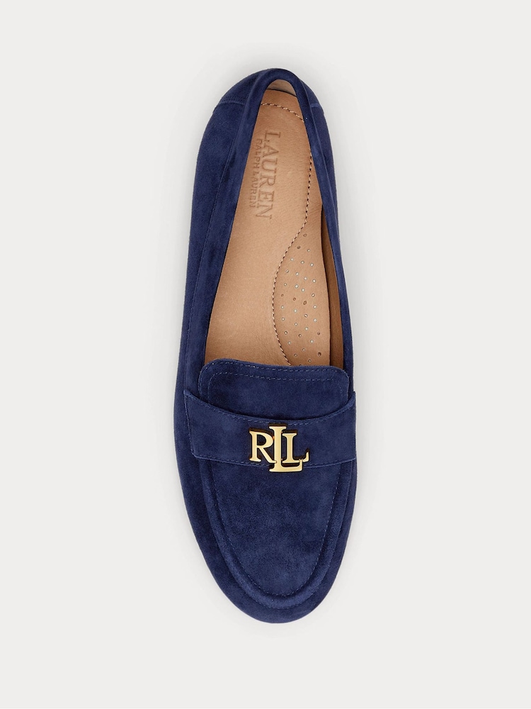 Lauren Ralph Lauren Averi Suede Leather Loafers - Image 4 of 4