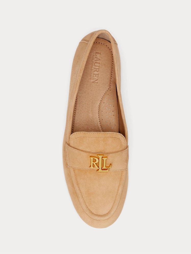 Naravni - Lauren Ralph Lauren Averi Usnjeni mokasini iz semiša - Slika 4 iz 4 Naravni - Lauren Ralph Lauren Averi Usnjeni mokasini iz semiša - Slika 4 iz 4