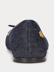 Lauren Ralph Lauren Blue Denim Jayna Flats - Image 4 of 4