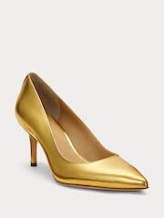 Lauren Ralph Lauren Lanette Leather Court Heels - Image 3 of 4