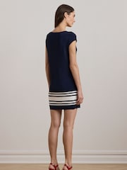 Lauren Ralph Lauren Hadell Stripe Knit Dress - Image 3 of 5