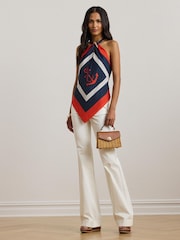 Lauren Ralph Lauren Cashine Wide Leg Trousers - Image 3 of 5