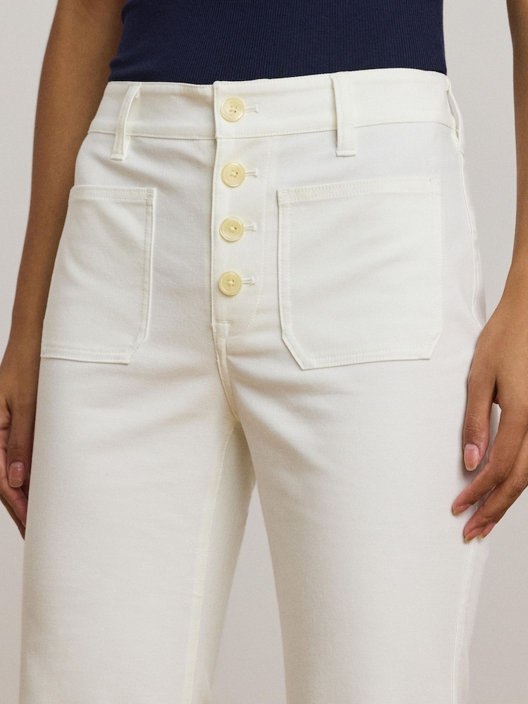 Lauren Ralph Lauren Cashine Wide Leg Trousers - Image 4 of 5