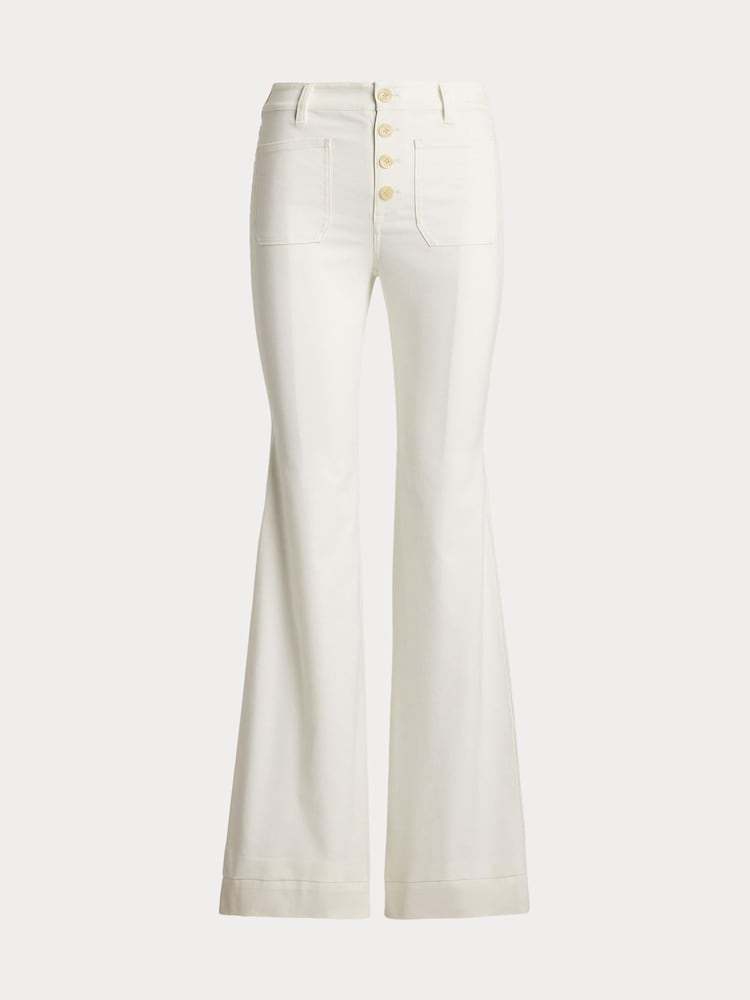 Lauren Ralph Lauren Cashine Wide Leg Trousers - Image 5 of 5