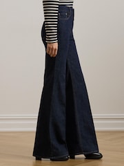 Lauren Ralph Lauren High-Rise Straight Leg Flare Denim Jeans - Image 3 of 6