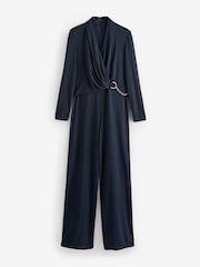 Lauren Ralph Lauren Isanah V-Neck Wide Leg Jumpsuit - Imagen 7 de 7