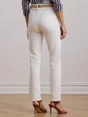 Lauren Ralph Lauren High-Rise Straight Ankle Jeans - Image 2 of 6