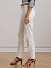 Lauren Ralph Lauren High-Rise Straight Ankle Jeans - Image 3 of 6