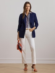 Lauren Ralph Lauren High-Rise Straight Ankle Jeans - Image 4 of 6