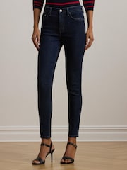 Lauren Ralph Lauren High-Rise Straight Ankle Jeans - Image 1 of 6