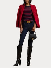 Lauren Ralph Lauren High-Rise Straight Ankle Jeans - Image 4 of 6