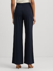 Lauren Ralph Lauren High Waisted Button Detail Trousers - Image 3 of 6