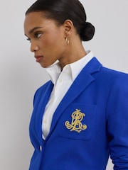 Lauren Ralph Lauren Anfisa Crest Logo Blazer Jacket - Image 4 of 6