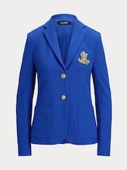Lauren Ralph Lauren Anfisa Crest Logo Blazer Jacket - Image 6 of 6