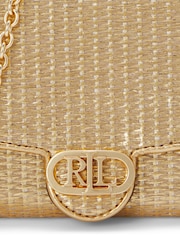 Lauren Ralph Lauren Adair Leather Chain Cross-Body Clutch Bag - Bild 5 von 9