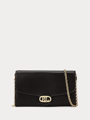 Lauren Ralph Lauren Adair Leather Chain Crossbody Clutch Bag - Image 1 of 4