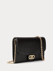 Lauren Ralph Lauren Adair Leather Chain Crossbody Clutch Bag - Image 2 of 4