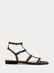 Lauren Ralph Lauren Everley Gladiator Style Leather Sandals - Image 2 of 4