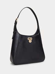 Lauren Ralph Lauren Tanner Lock Structured Leather Bag - Image 2 of 6