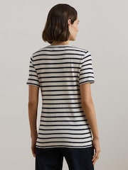 Lauren Ralph Lauren Katlin Stripe Jersey Top - Imagen 2 de 5