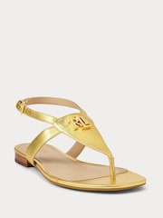 Lauren Ralph Lauren Everley Leather Sandals - Image 1 of 4