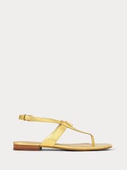 Lauren Ralph Lauren Everley Leather Sandals - Image 2 of 4