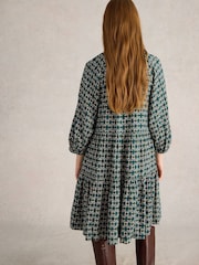 White Stuff Green Sophia Dress - Image 3 of 6