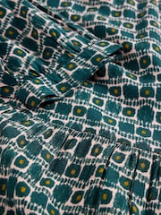 White Stuff Green Sophia Dress - Image 6 of 6