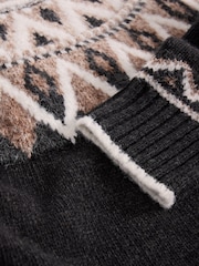 White Stuff Black Mono Fairlise Jumper - Image 6 of 6