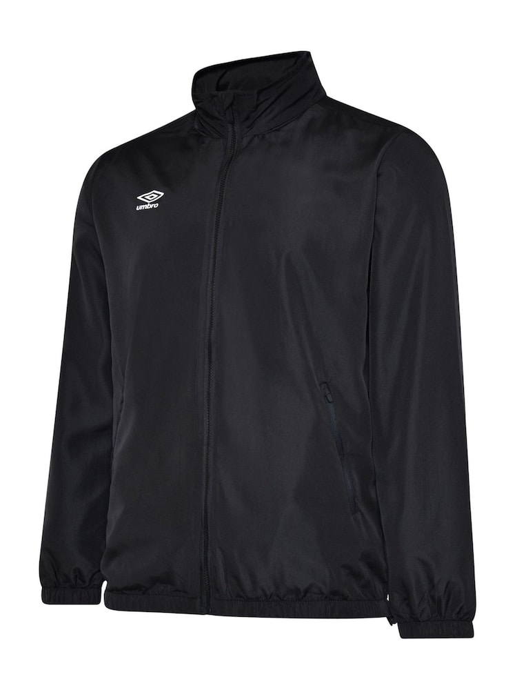 Umbro Black Lightweight Rain Jacket - Image 1 of 2