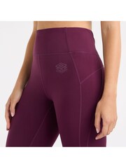 Umbro Purple Pro Training 7/8 Leggings - Image 4 of 5