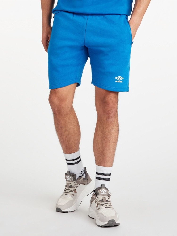 Umbro Blue Club Leisure Jog Shorts - Image 1 of 4