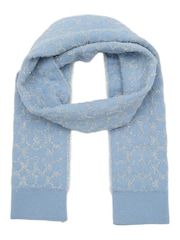 COACH Blue Signature C Metallic Muffler - Image 1 of 4