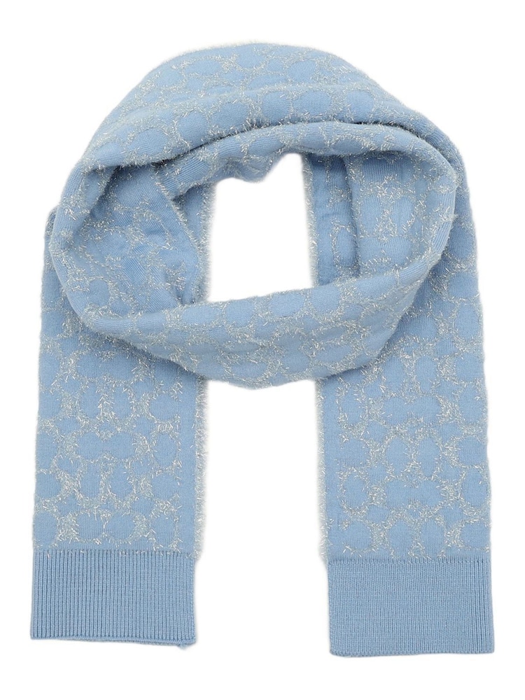 COACH Blue Signature C Metallic Muffler - Image 1 of 4