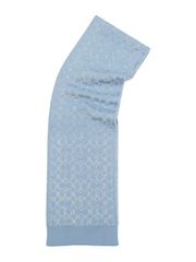 COACH Blue Signature C Metallic Muffler - Image 3 of 4