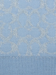 COACH Blue Signature C Metallic Muffler - Image 4 of 4